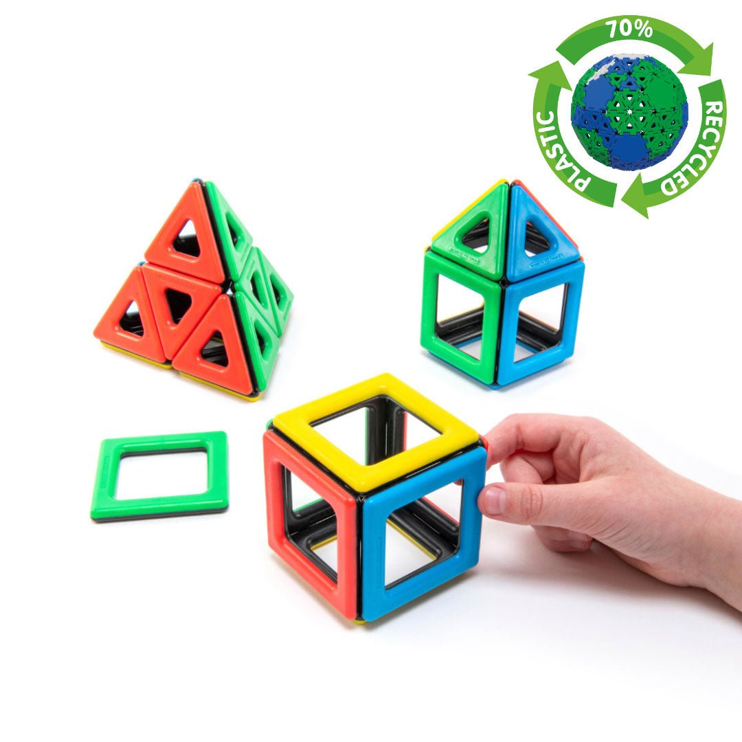 Polydron - Polydron - Magnetische bouwvormen (32st) - Playlaan