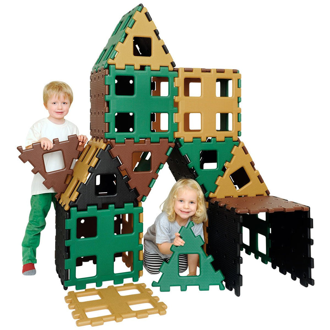 Polydron - Polydron Natural Colours Set 3 XL - Playlaan