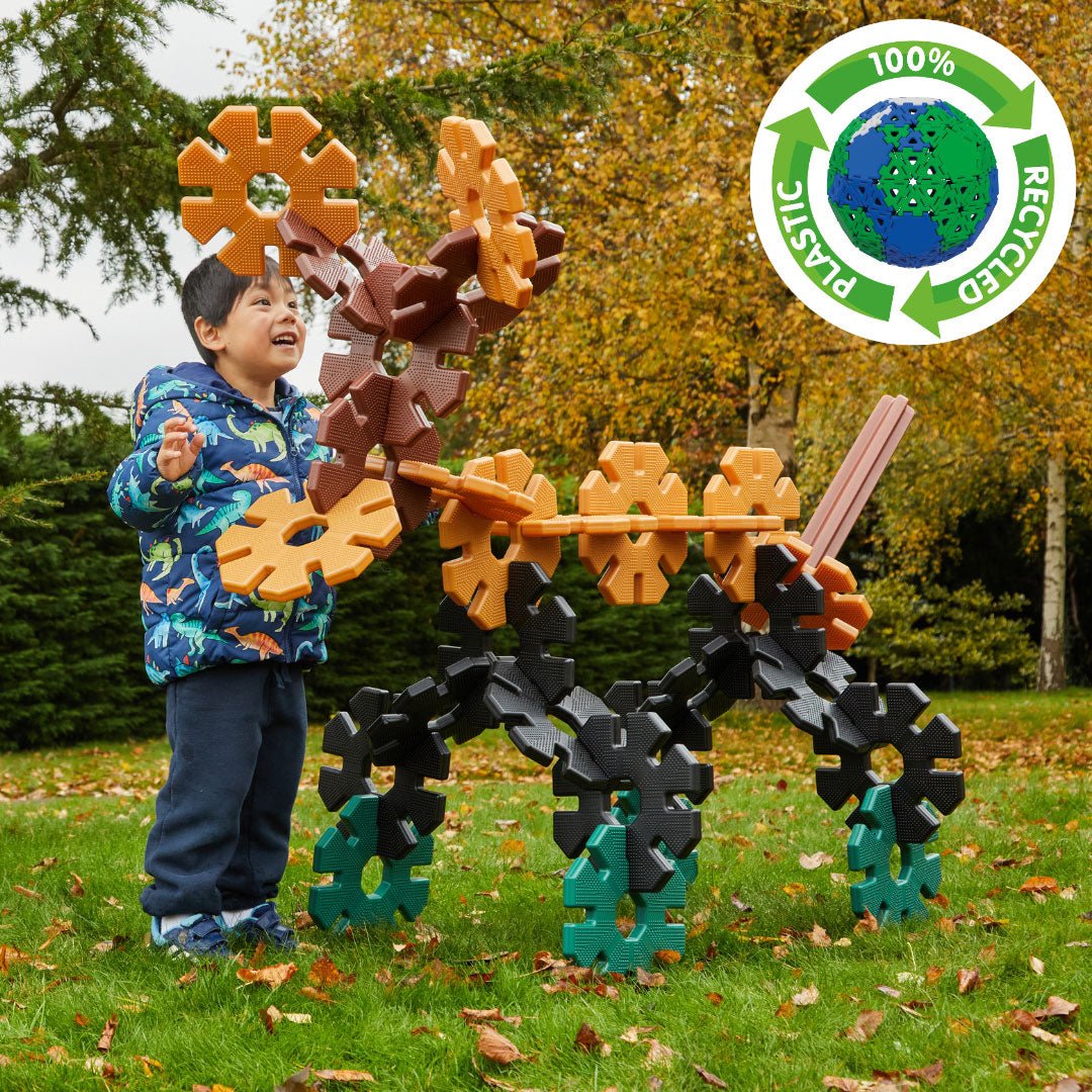 Polydron - Polydron - Octoplay reuzen bouwset Natural (42st) - Playlaan