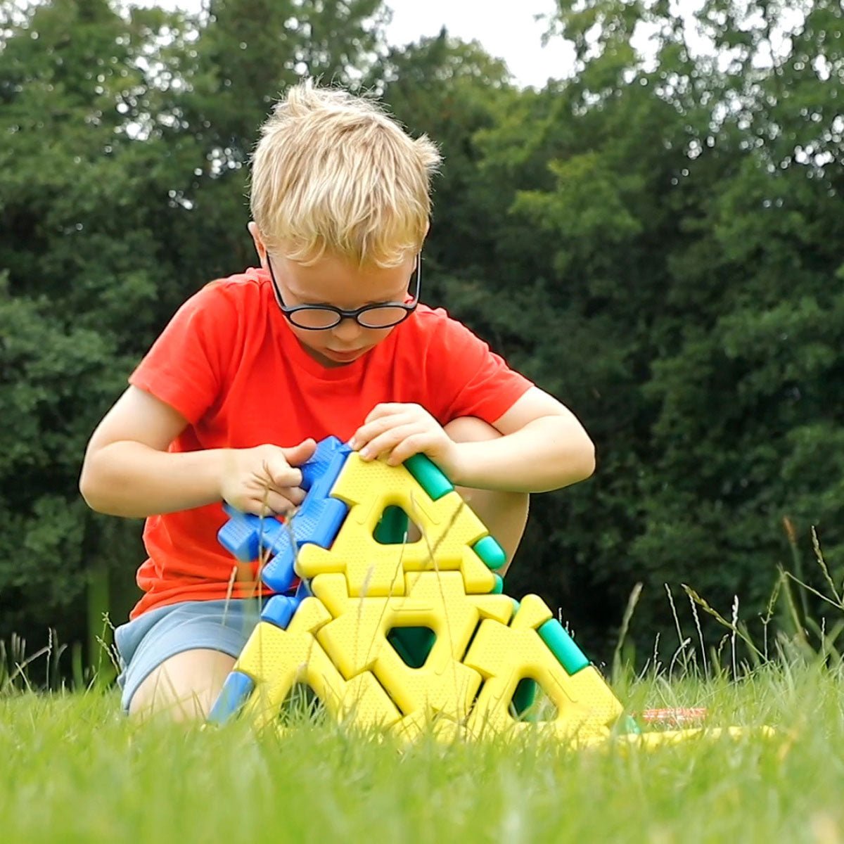 Polydron - Polydron - Reuzen constructieset (40st) - Playlaan