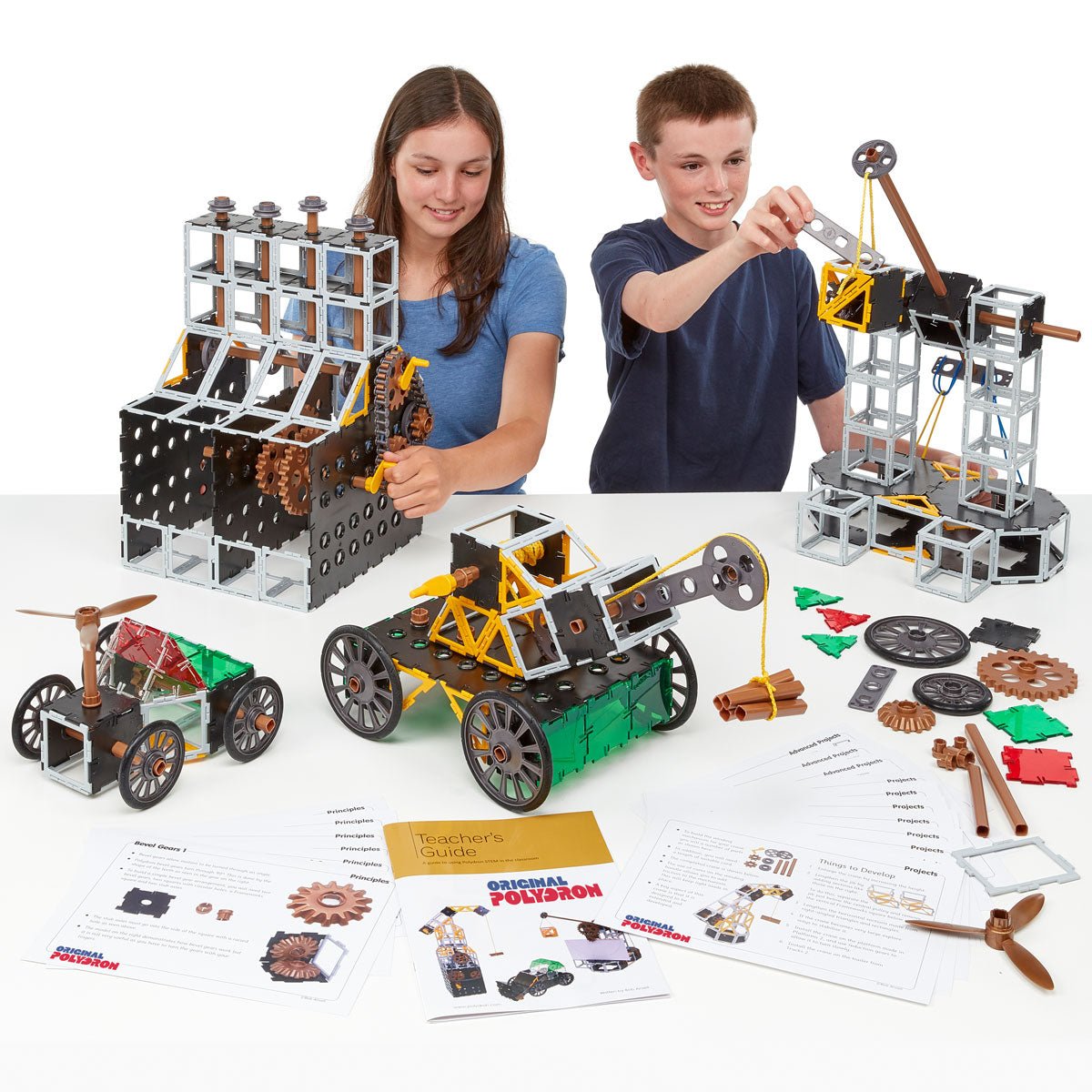 Polydron - Polydron STEM educatieve bouwset - Playlaan