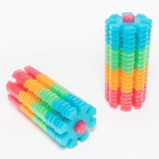 Polydron - Polydron - Transparante Octoplay bouwset klassenset (42st) - Playlaan