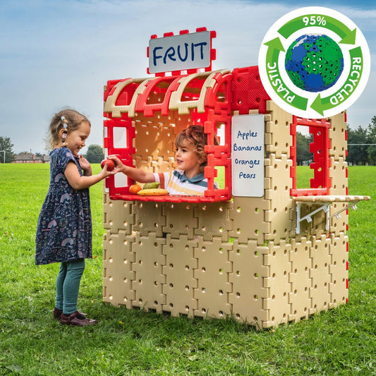 Polydron - Polydron - Winkeltje reuzen constructieset Build - A - Shop - Playlaan