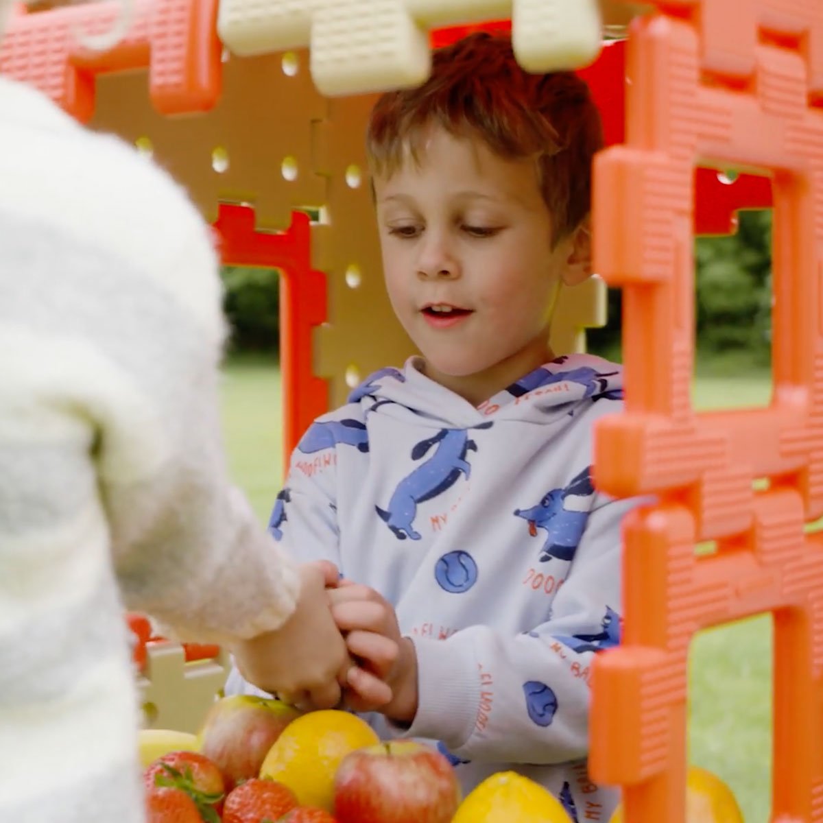 Polydron - Polydron - Winkeltje reuzen constructieset Build - A - Shop - Playlaan