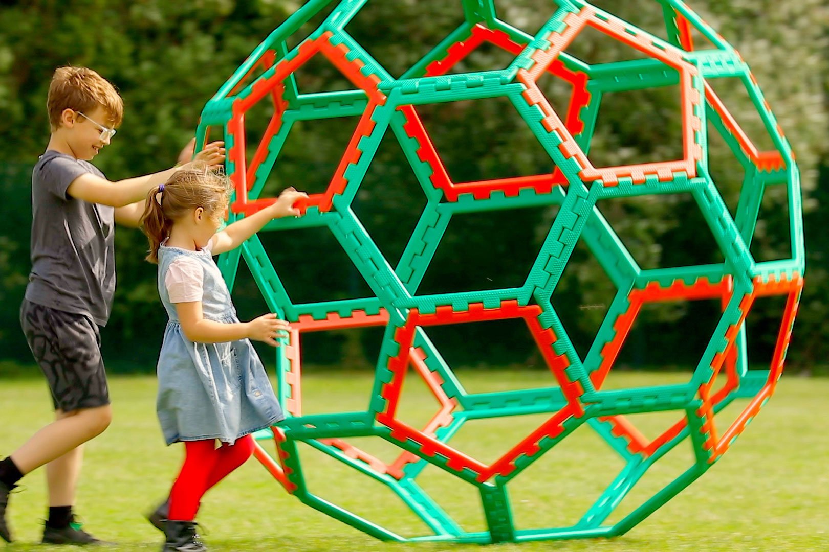Polydron - XL Polydron Buckyball - Playlaan