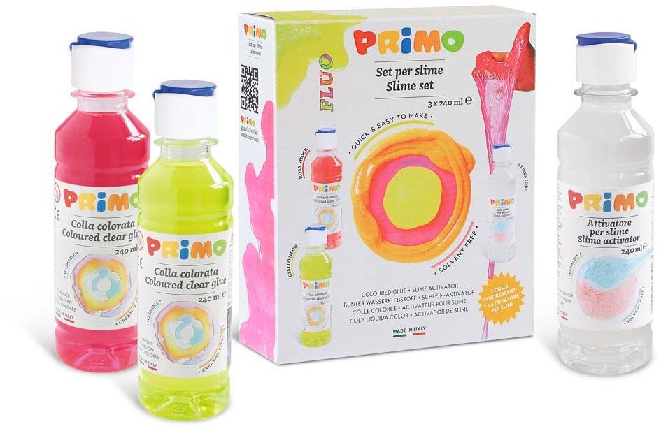 Primo - Slijm Fluo set 3 x 240ml - Playlaan