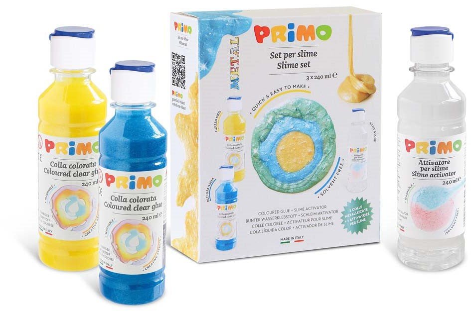 Primo - Slijmset Metalic 3 x 240ml - Playlaan