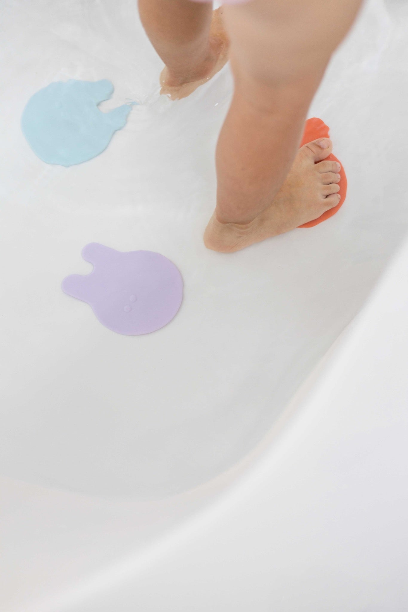 Quut - Quut - Badmatjes Grippi - Koraal/ Blauw 8 stuks - Playlaan
