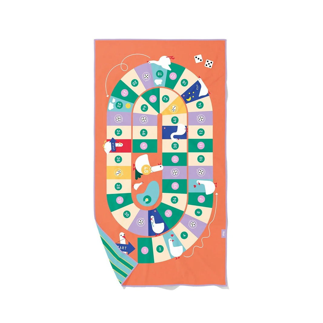 Quut - Quut - PlayTowel L (180 x 100cm) - Game of the goose - Playlaan