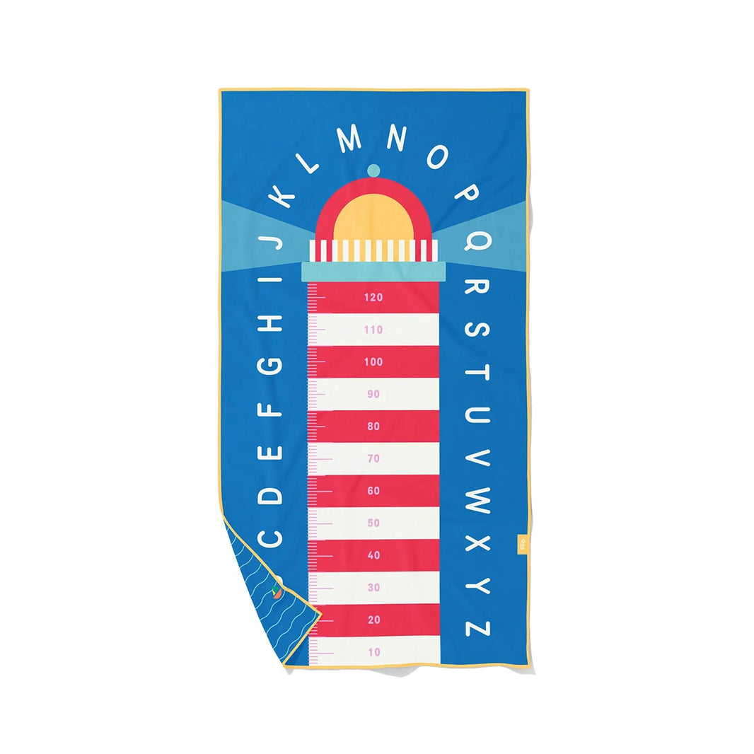 Quut - Quut - PlayTowel L (180 x 100cm) - Lighthouse Blue - Playlaan