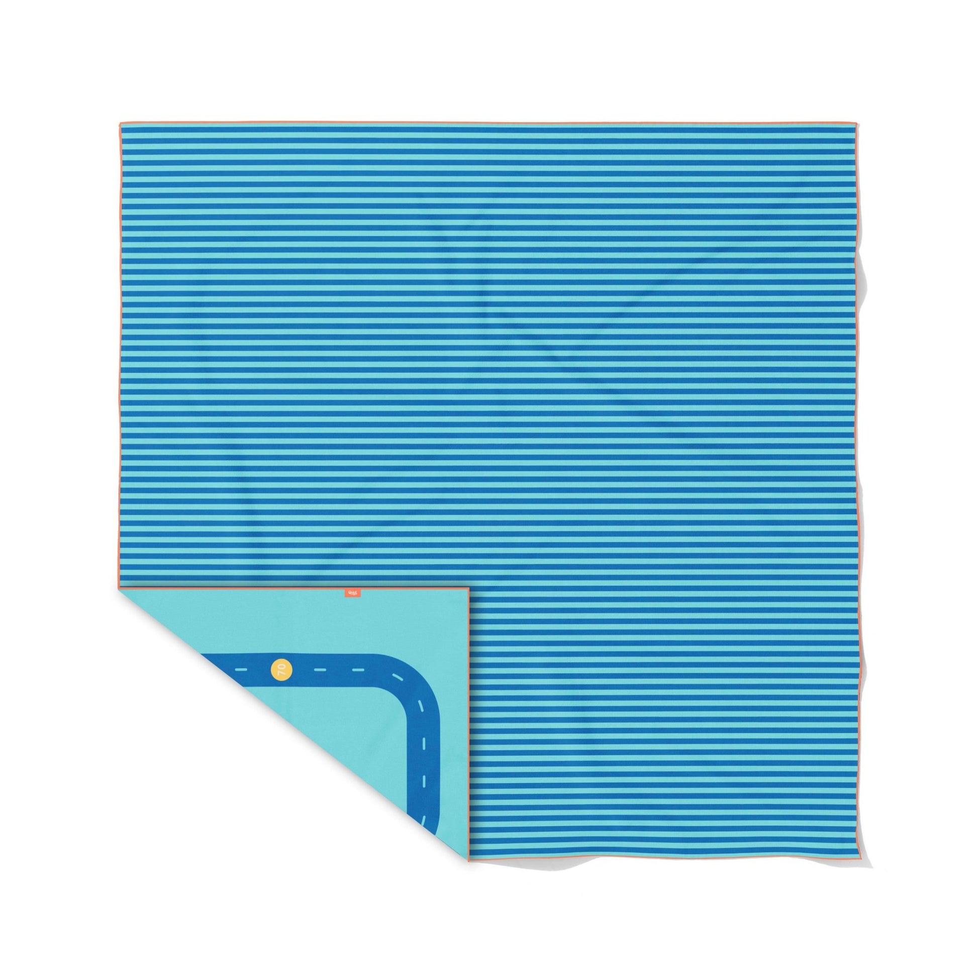 Quut - Quut - Speelhanddoek (180 x 180cm) - Road - Playlaan