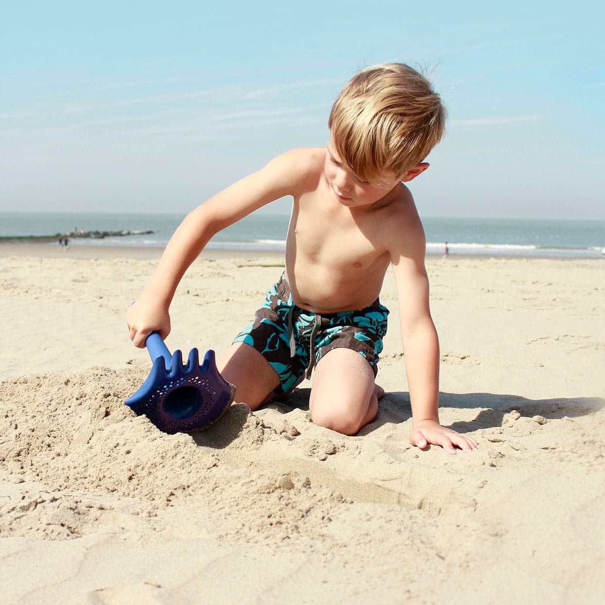 Quut - Quut - Triplet 4in1 Zeef/ Hark/ Schep/ Trechter - Oceaan - Playlaan