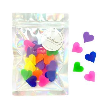 Ratatam - Ratatam - Spaakkralen Hartjes - set van 20 - Playlaan