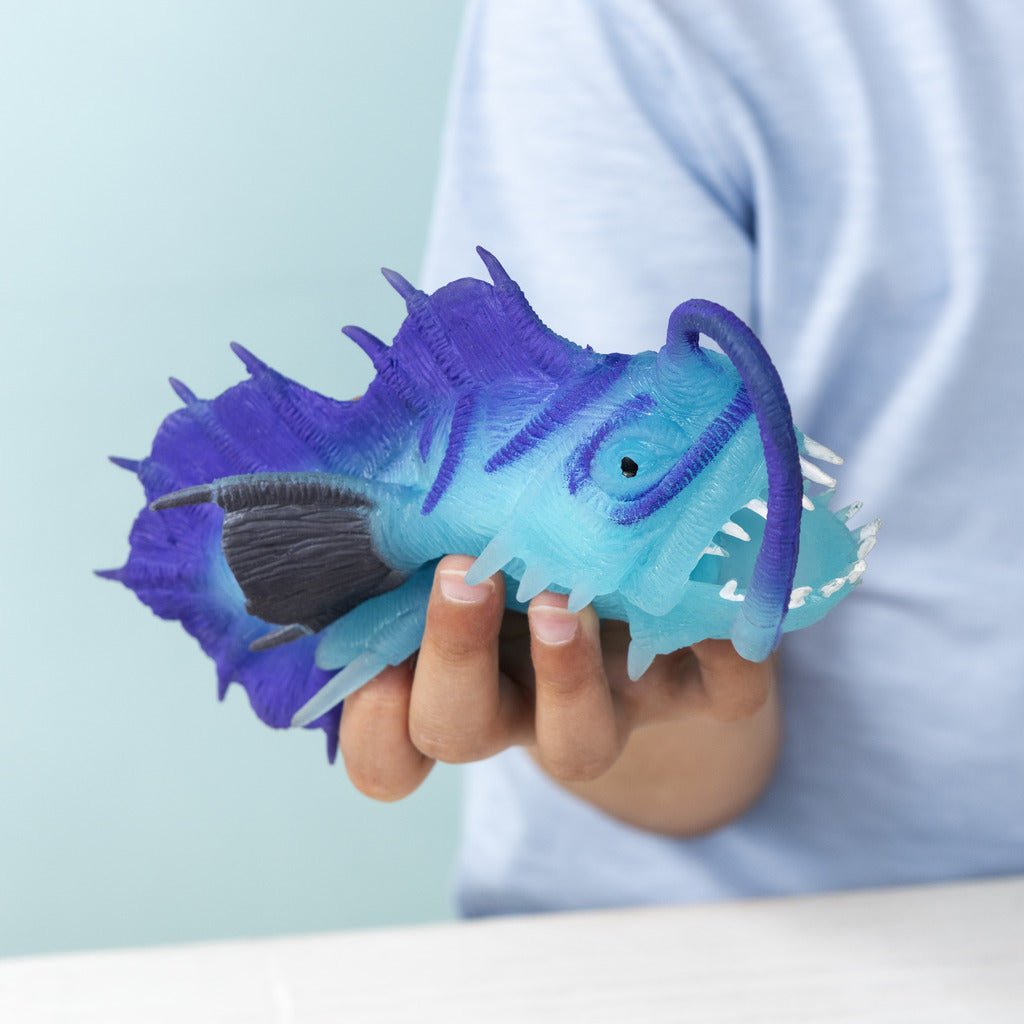 Rex London - Glow in the dark squishy toy - Angler fish - Playlaan