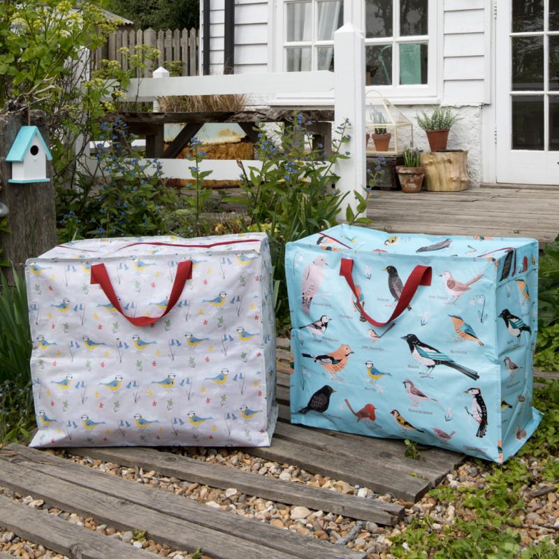 Rex London - Jumbo storage bag - Garden Birds - Playlaan