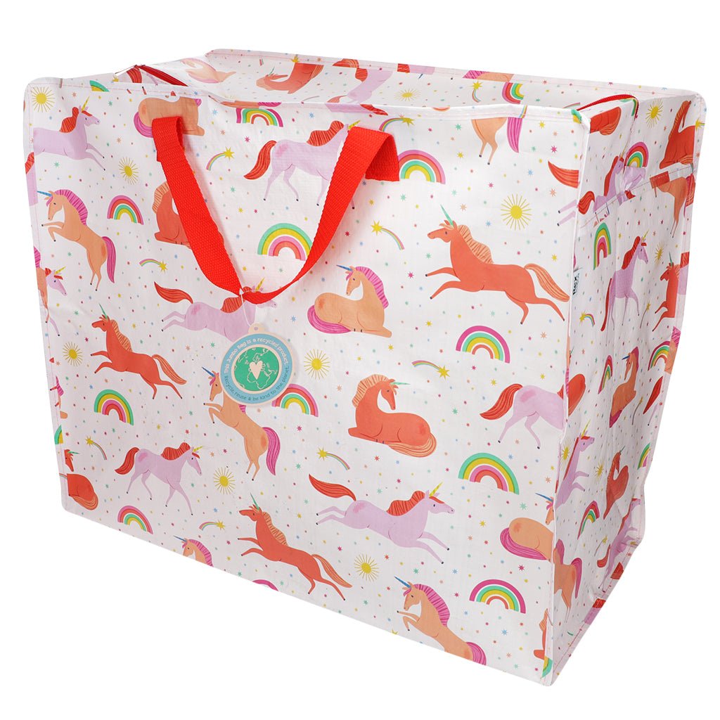 Rex London - Jumbo storage bag - Unicorns - Playlaan