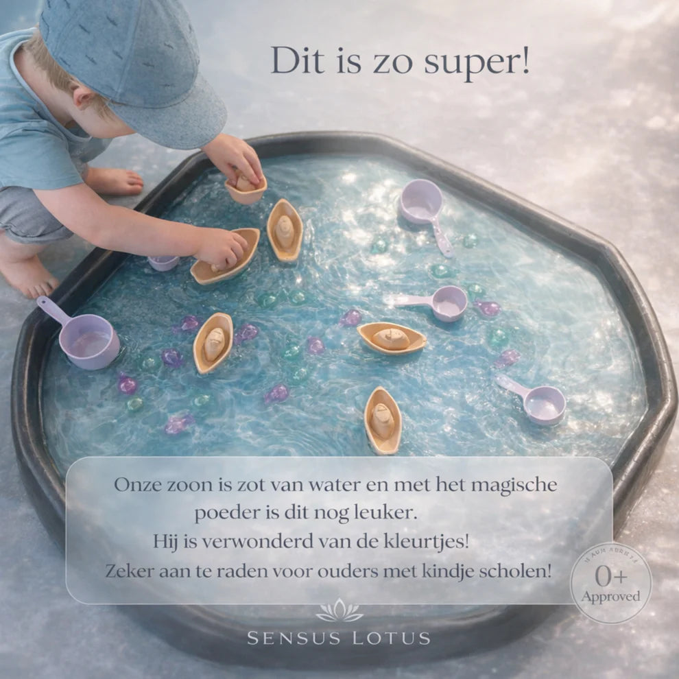 Sensus Lotus - Magische badpoeder - Ocean Blue 60g