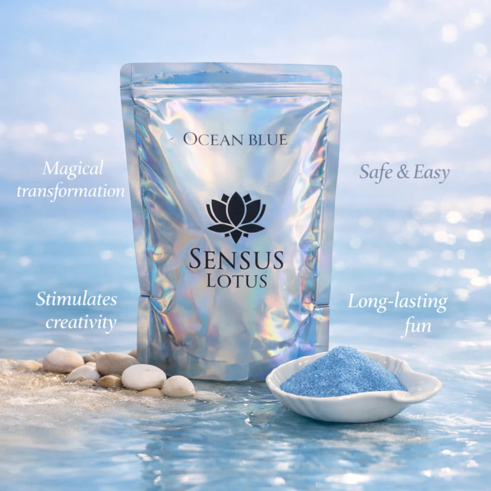 Sensus Lotus - Magische badpoeder - Ocean Blue 60g