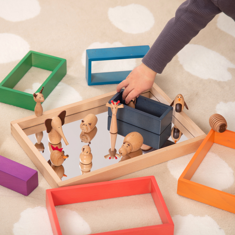 Tickit - Houten Dierenvriendjes – Speelfiguren