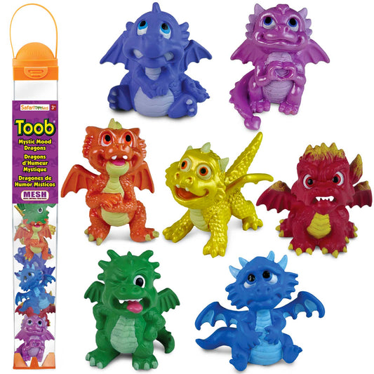 Safari Ltd - Safari Ltd - Speelfiguren TOOB - Emotie draken Mystic Mood - Playlaan