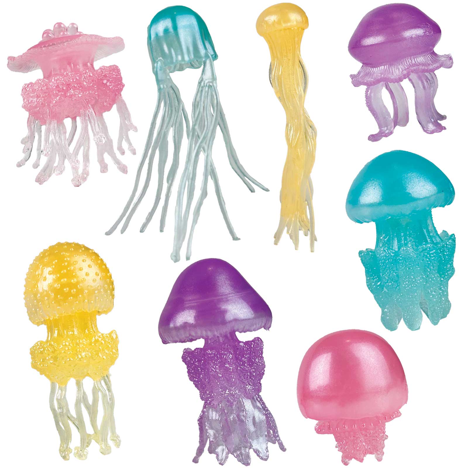 Safari Ltd - Safari Ltd - Speelfiguren TOOB - Glow in the dark kwallen - Playlaan
