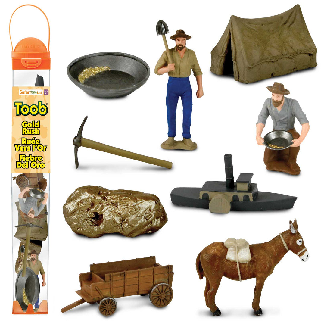Safari Ltd - Safari Ltd - Speelfiguren TOOB - Gold Rush - Playlaan