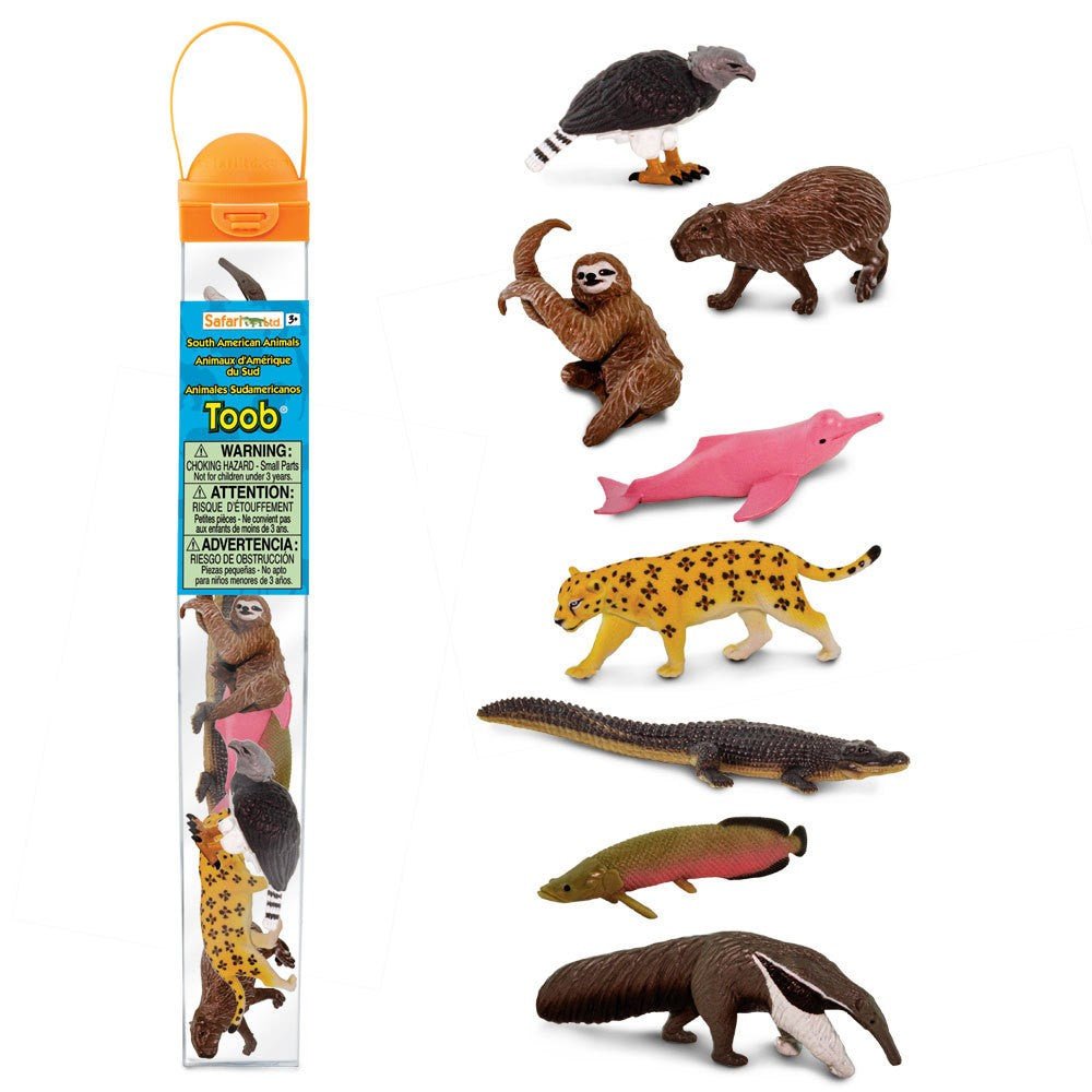 Safari Ltd - Safari Ltd - Speelfiguren TOOB - Zuid-Amerikaanse dieren - Playlaan