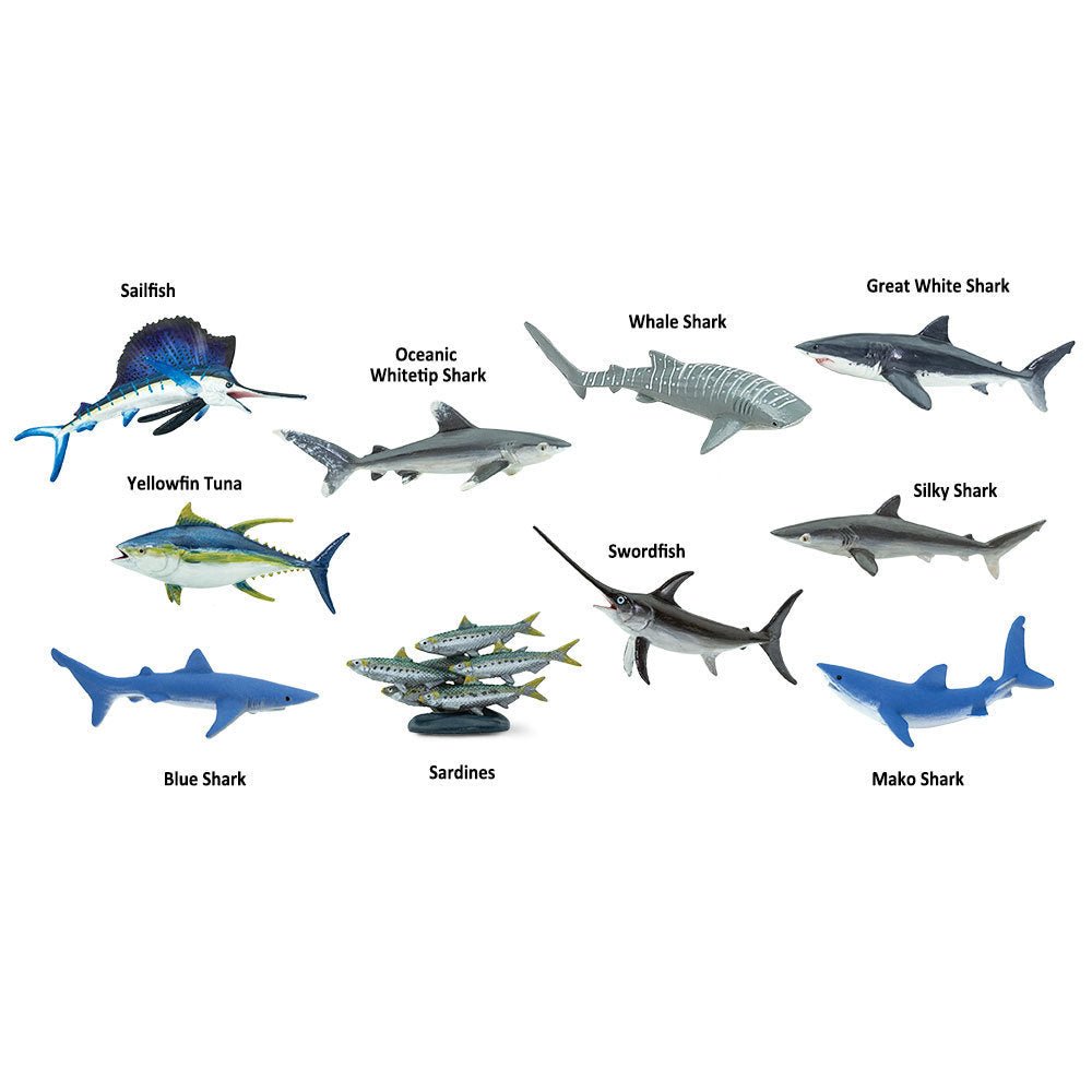 Safari Ltd - Speelfiguren TOOB® - Pelagic Fish - Playlaan