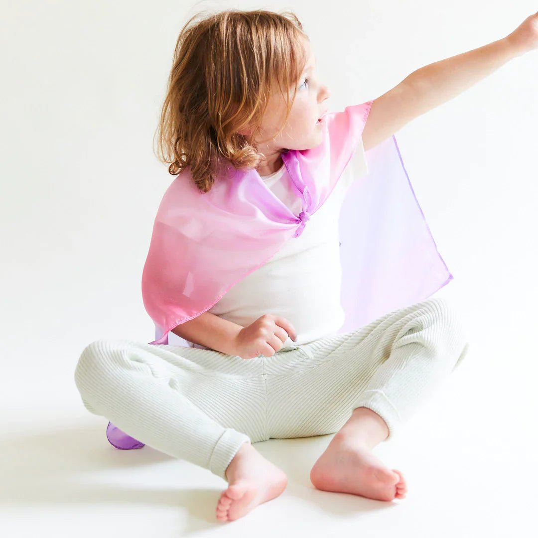 Sarah's Silks - Sarah's Silks - Mini Enchanted Playsilk Set van 5 - Playlaan