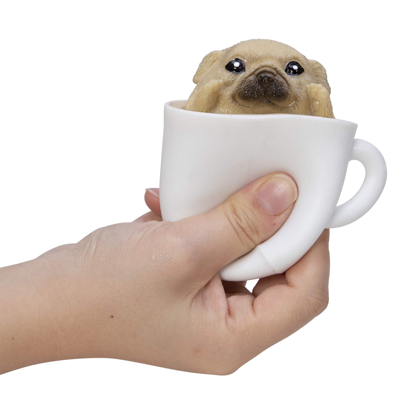 Schylling - Schylling - Pup in a Cup antistress knijpkopje hond 1 stuk assorti - Playlaan