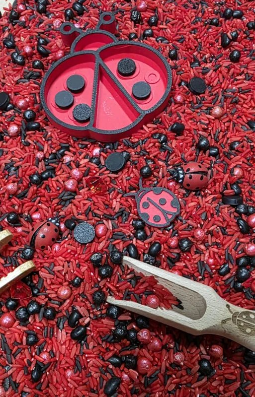 SensoryFun - SensoryFun - PourAndPlay LadyBugs - Playlaan