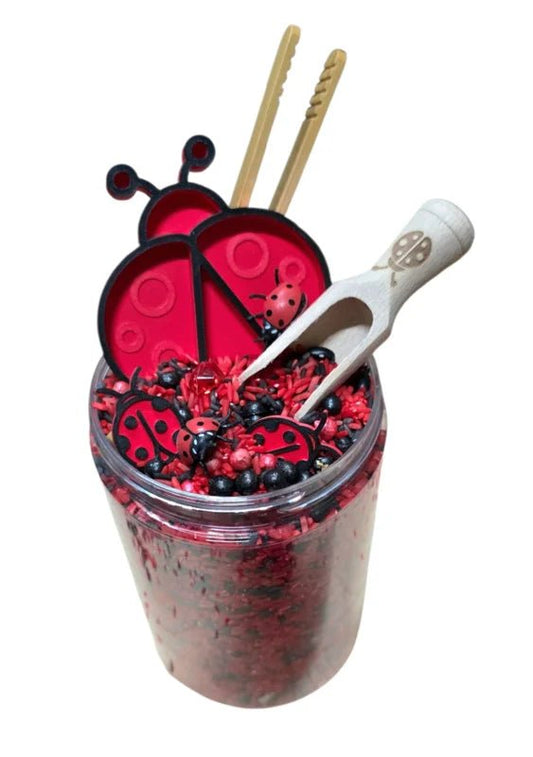 SensoryFun - SensoryFun - PourAndPlay LadyBugs - Playlaan