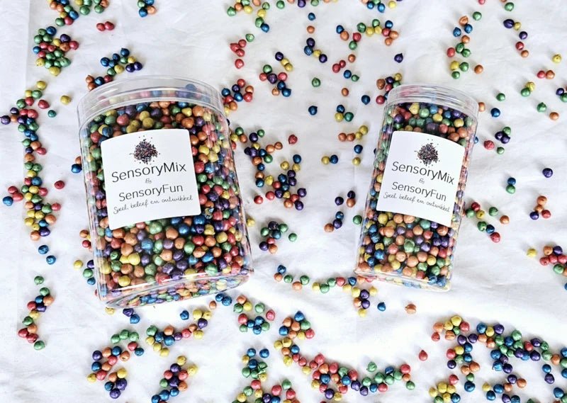 SensoryFun - SensoryFun - Regenboog kikkererwten - Playlaan