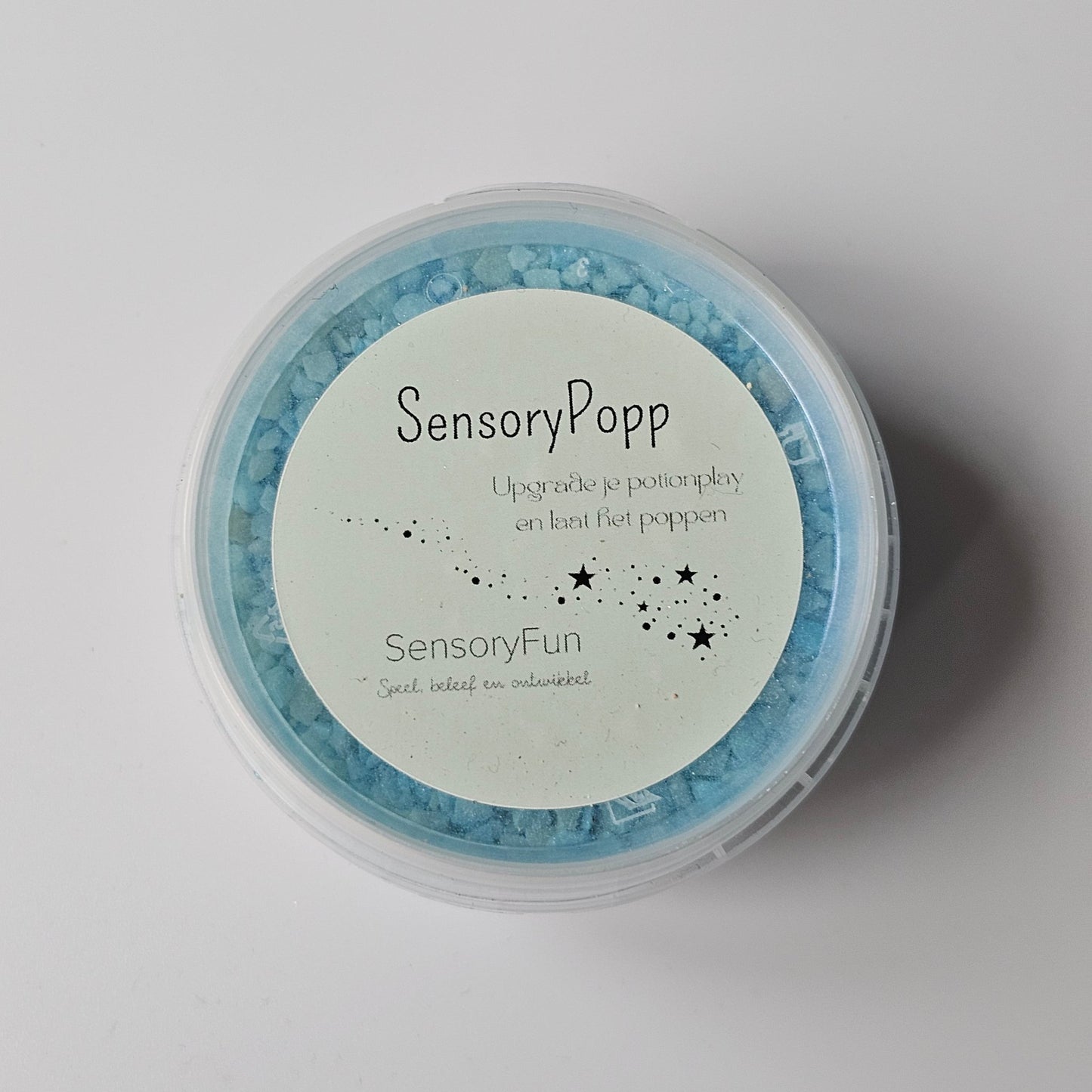 SensoryFun - SensoryFun - SensoryPopp knetterkorrels - blauw - Playlaan