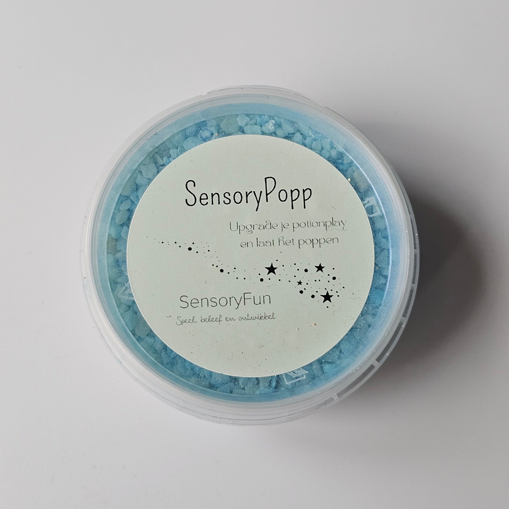 SensoryFun - SensoryFun - SensoryPopp knetterkorrels - blauw - Playlaan