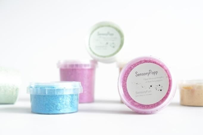 SensoryFun - SensoryFun - SensoryPopp knetterkorrels - blauw - Playlaan