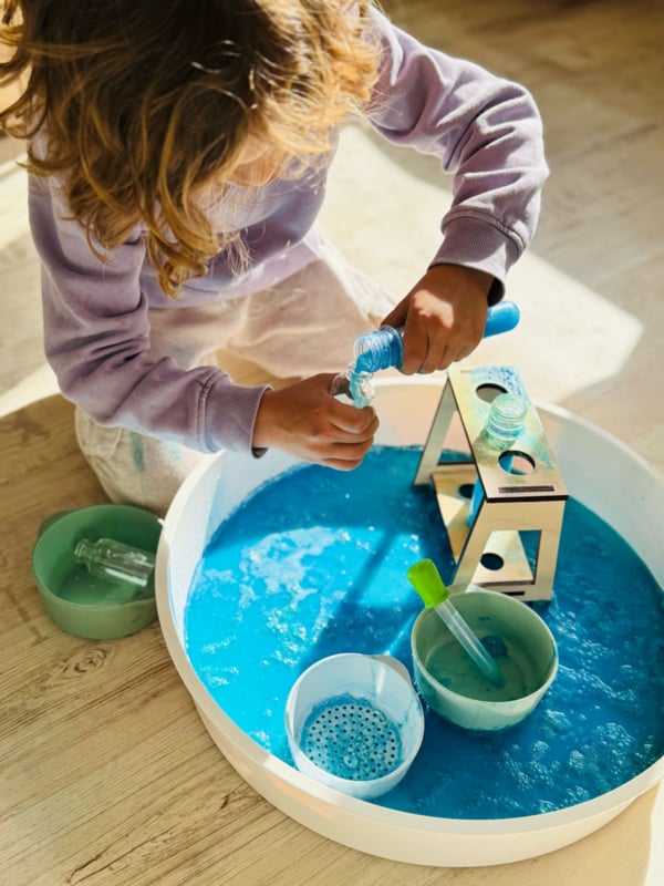 SensoryFun - SensoryFun - SensoryPopp knetterkorrels - blauw - Playlaan