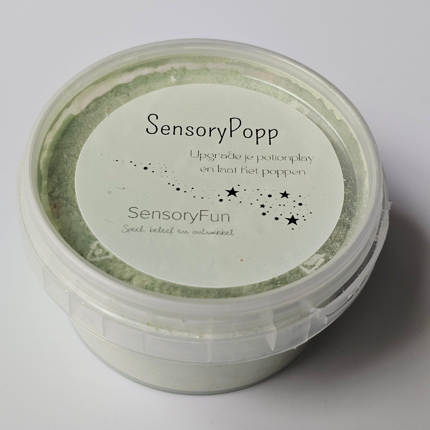 SensoryFun - SensoryFun - SensoryPopp knetterkorrels - groen - Playlaan