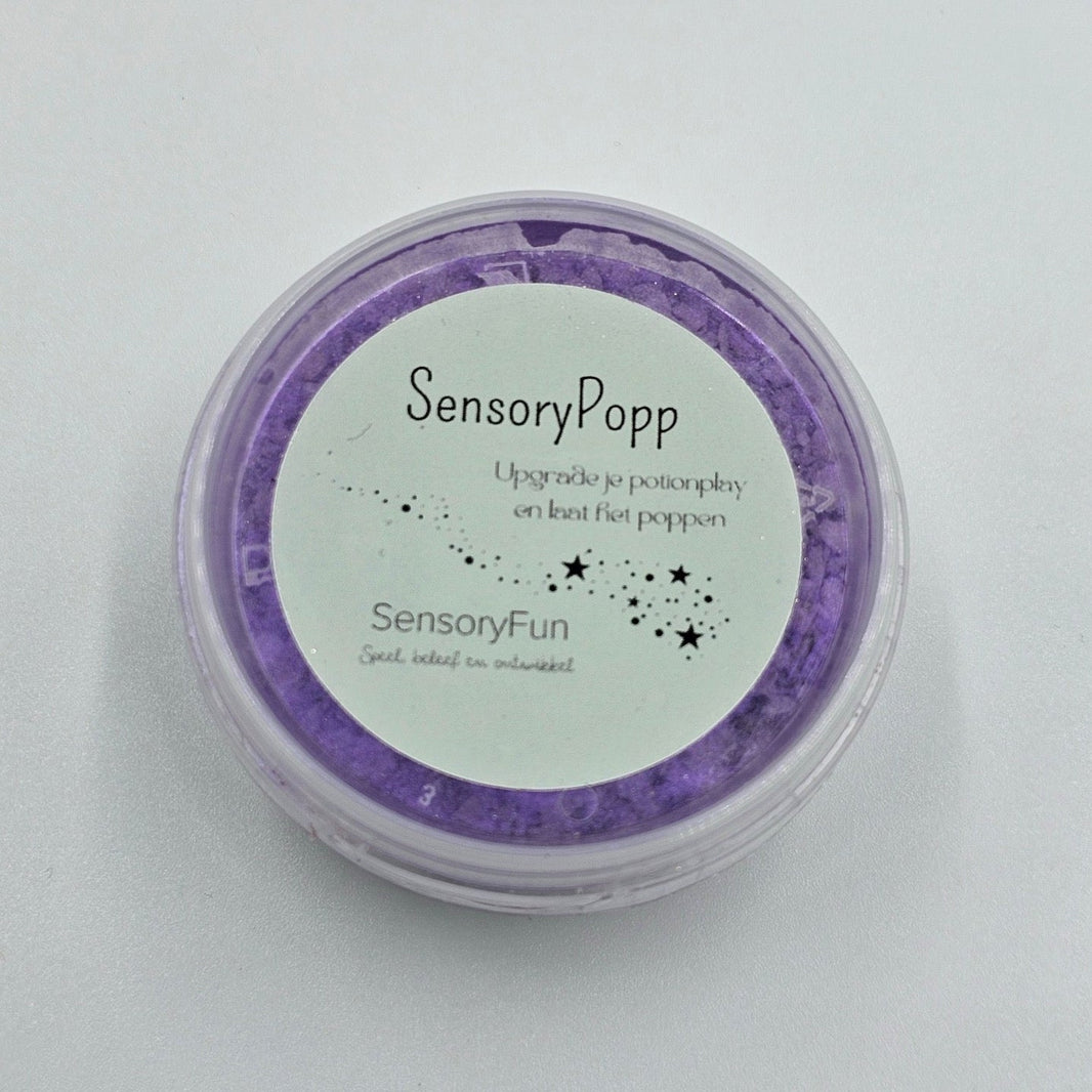 SensoryFun - SensoryFun - SensoryPopp knetterkorrels - Paars - Playlaan