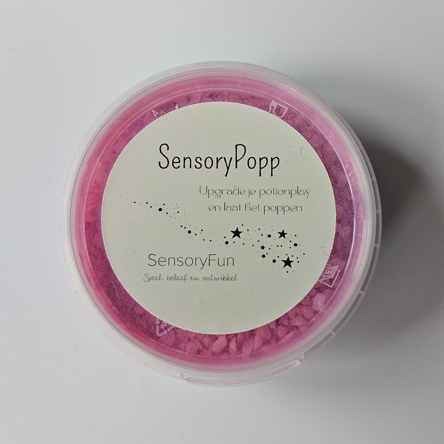 SensoryFun - SensoryFun - SensoryPopp knetterkorrels - roze - Playlaan