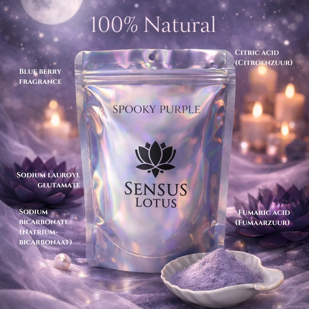 Sensus Lotus - Sensus Lotus - Magische badpoeder - Spooky Purple 60g - Playlaan