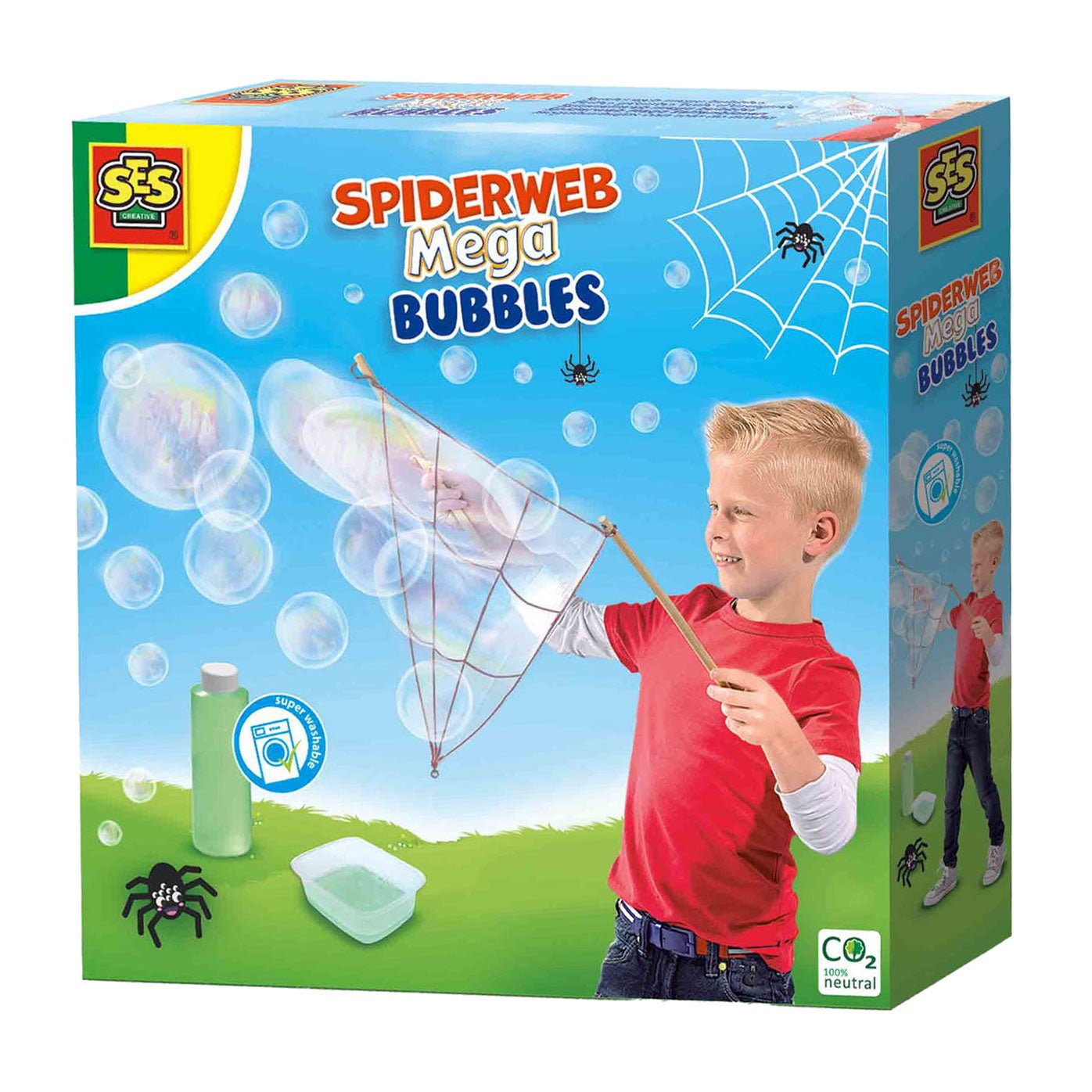 SES - Mega Bubbles Spinnenweb - Playlaan