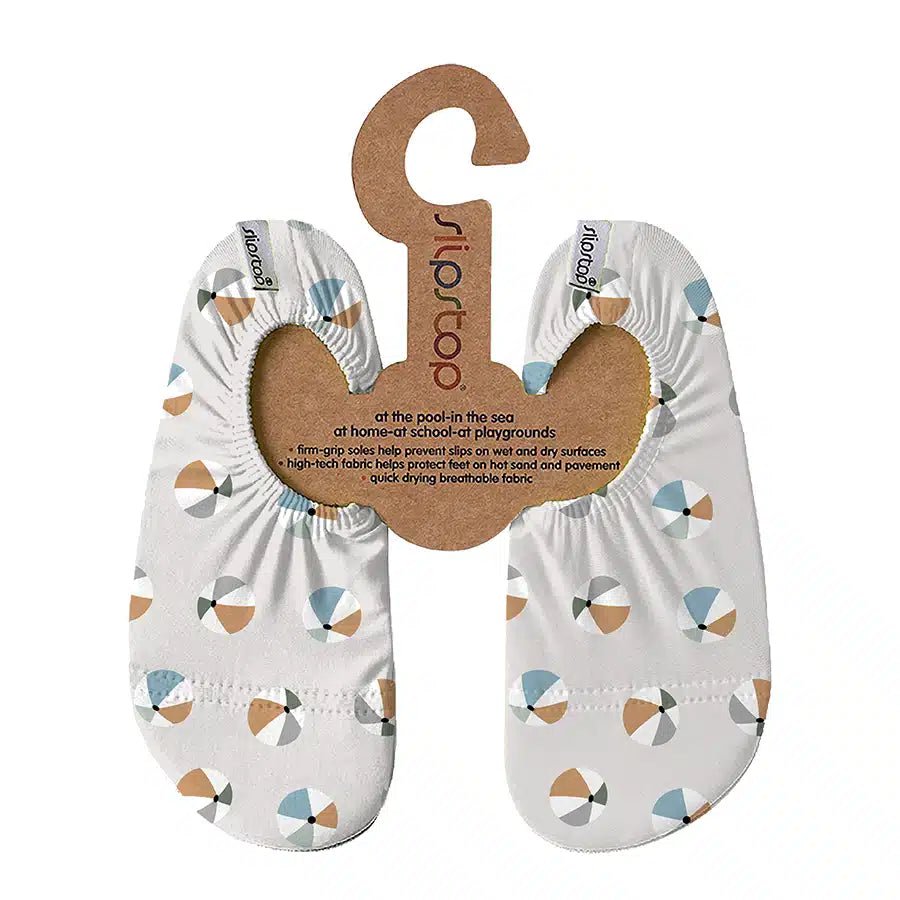 Slipstop - Slipstop - Waterschoentjes Antislip - Beachbal Naturel - Playlaan
