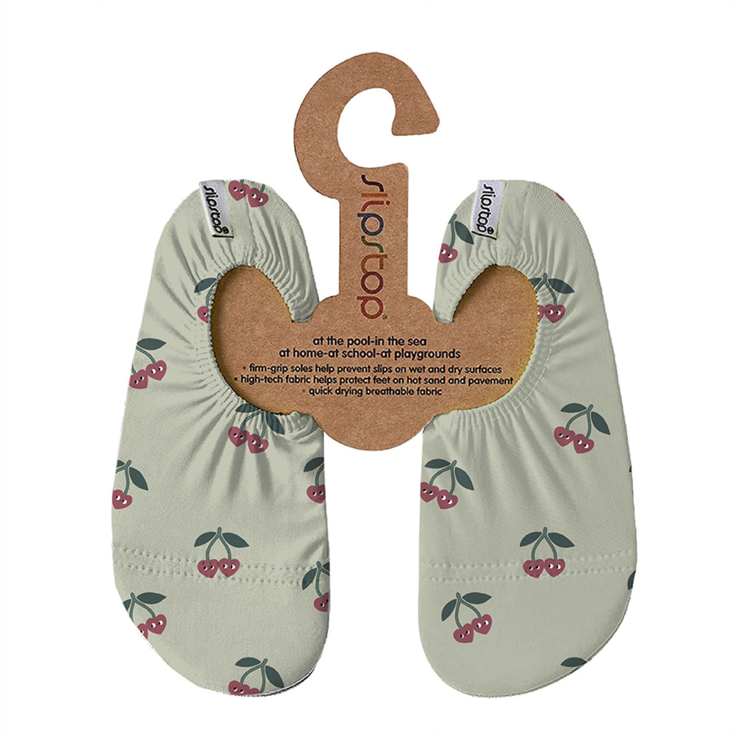 Slipstop - Slipstop - Waterschoentjes Antislip - Cherry green - Playlaan