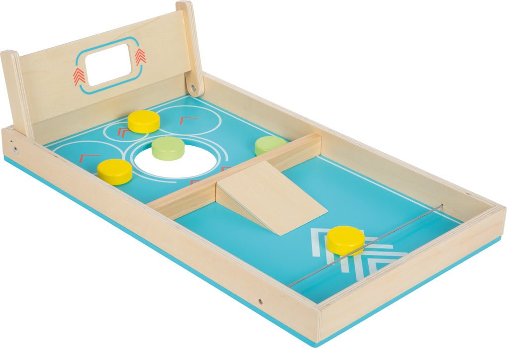 Small Foot - Cornhole - en Sling Puck - spel “Actief” - 2 in 1 Familiespel| Hout - Playlaan