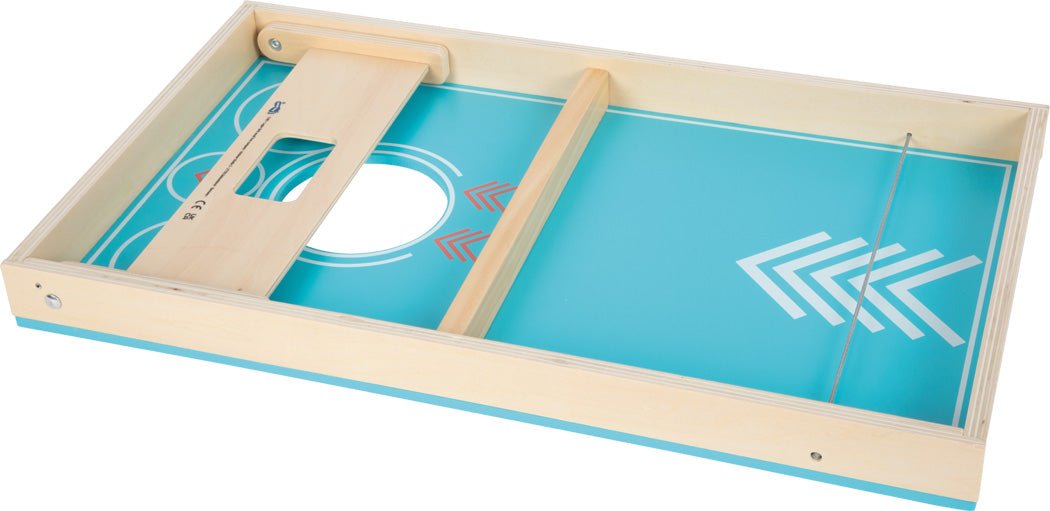 Small Foot - Cornhole - en Sling Puck - spel “Actief” - 2 in 1 Familiespel| Hout - Playlaan