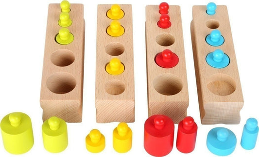 Small Foot - Grootte matching spel - Montessori geïnspireerd - Playlaan