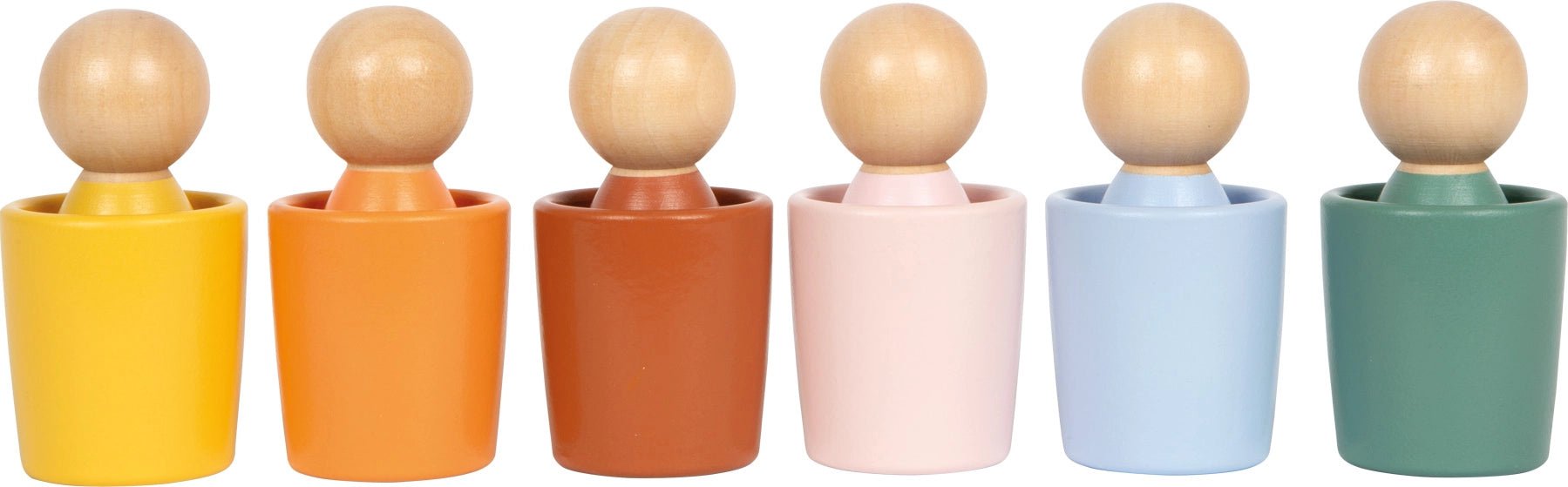 Small Foot - Small Foot - Educatief sorteerspel met houten poppetjes - Playlaan