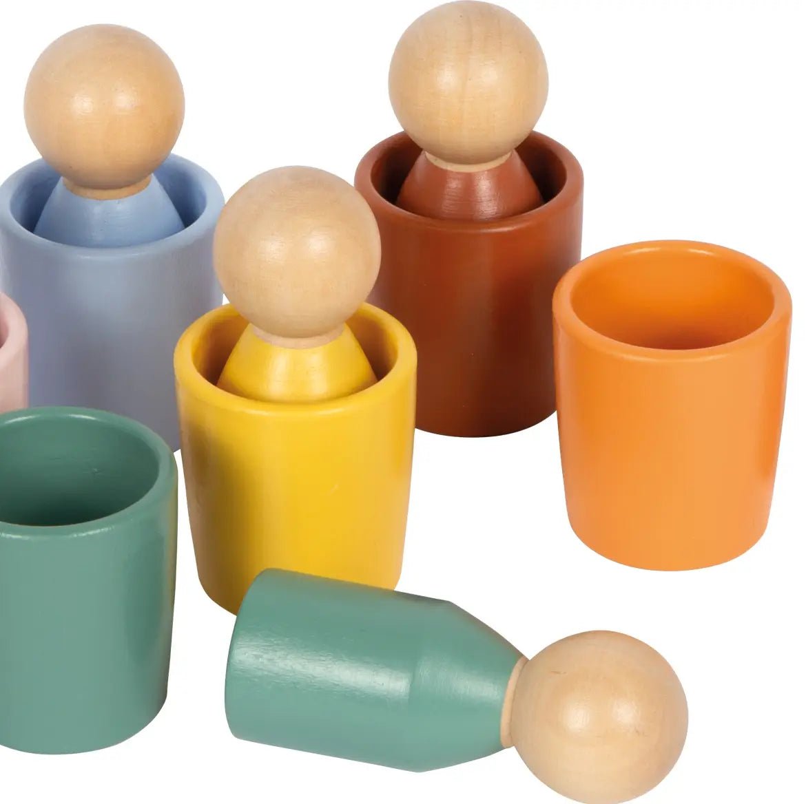 Small Foot - Small Foot - Educatief sorteerspel met houten poppetjes - Playlaan