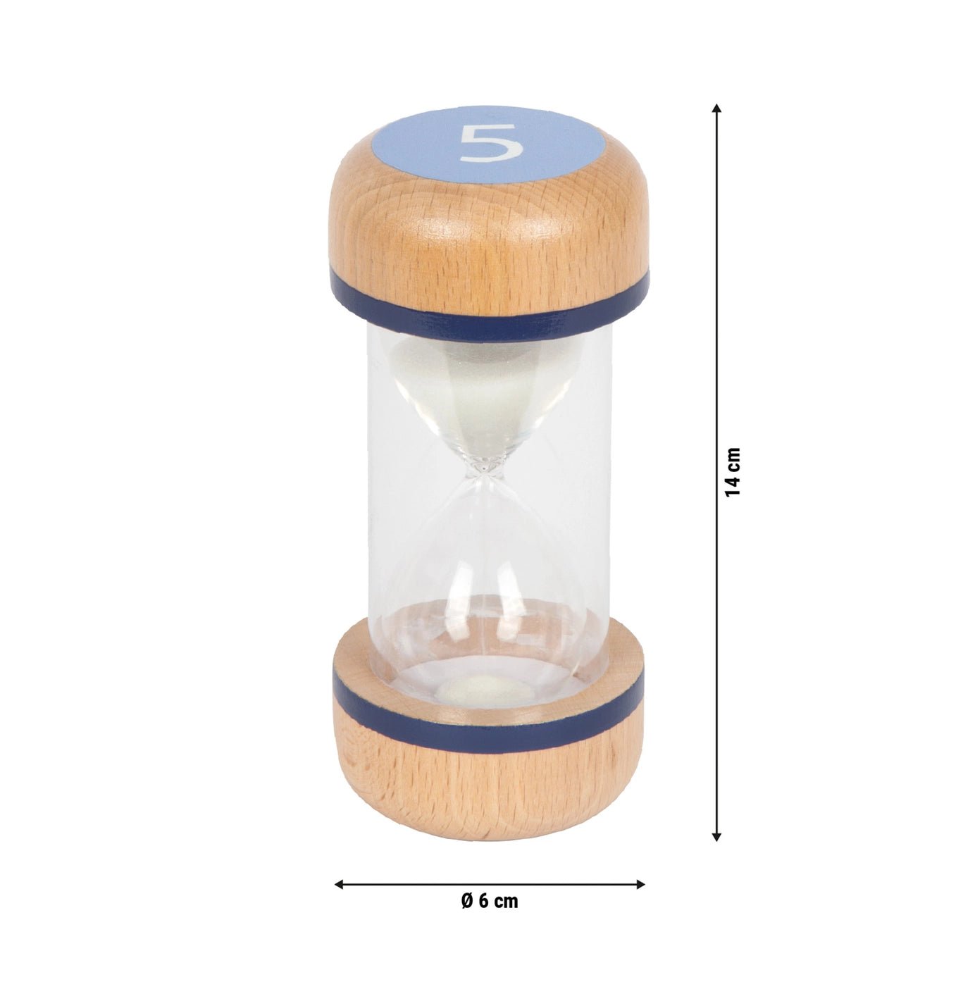 Small Foot - Small Foot - Educatieve zandloperset van hout set van 3 - Playlaan